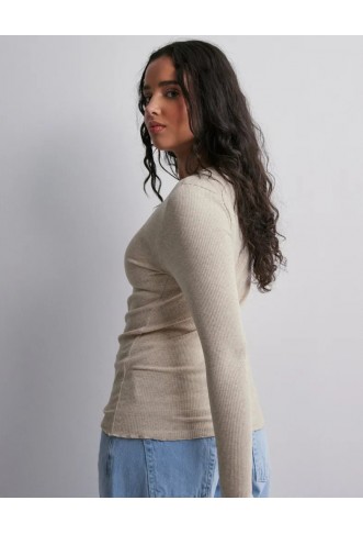 SLFANNA LS CREW NECK TEE S NOOS