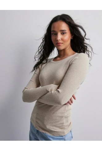 SLFANNA LS CREW NECK TEE S NOOS