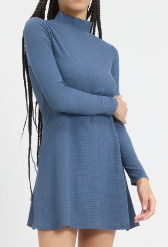 Jersey dress - denim