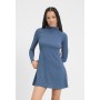 Jersey dress - denim
