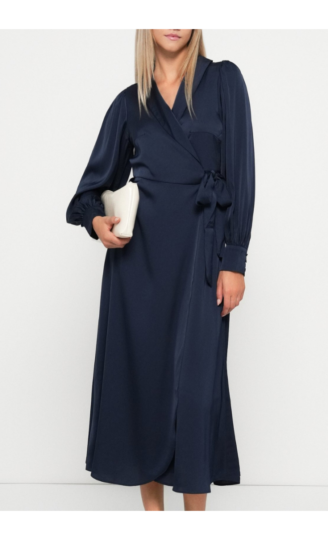 VIENNA RAVENNA ANKLE WRAP DRESS - Cocktail dress
