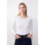 Long sleeved top - white