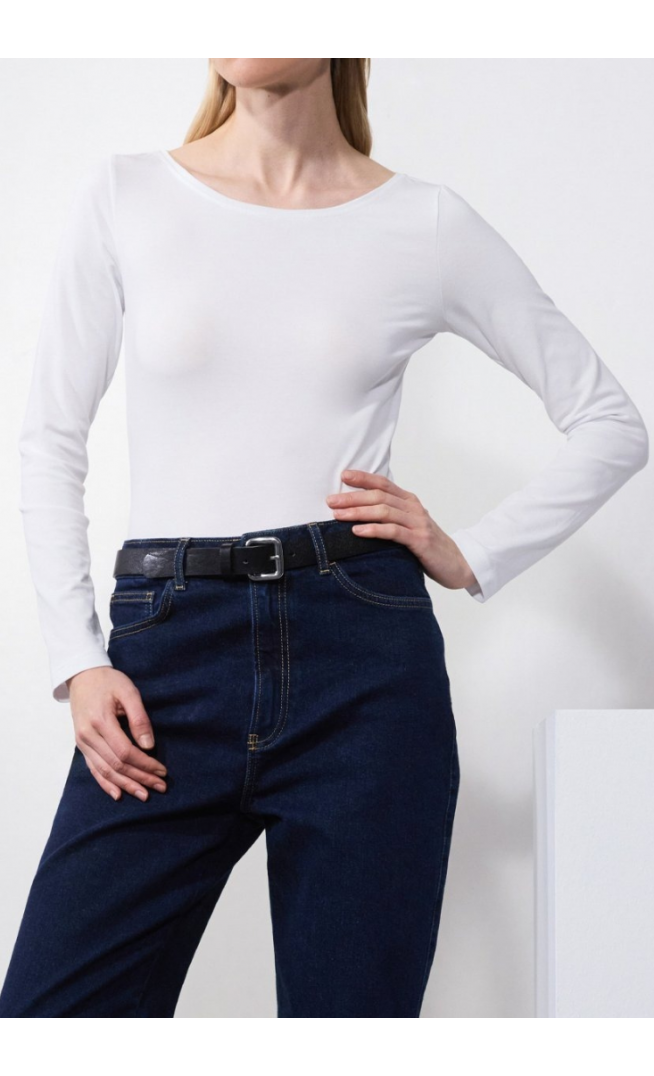 Long sleeved top - white