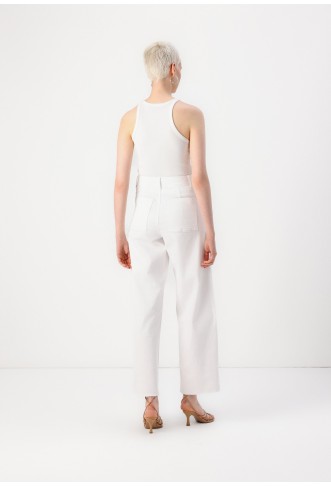 VMLARONE - Wide Leg - snow white