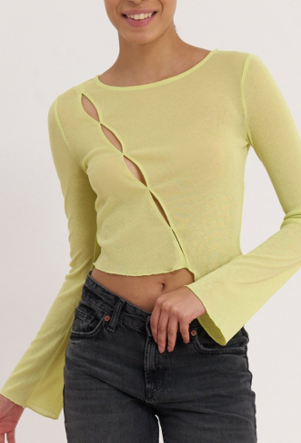 Long sleeved top - light...