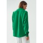 KRISTA - Button-down blouse - green