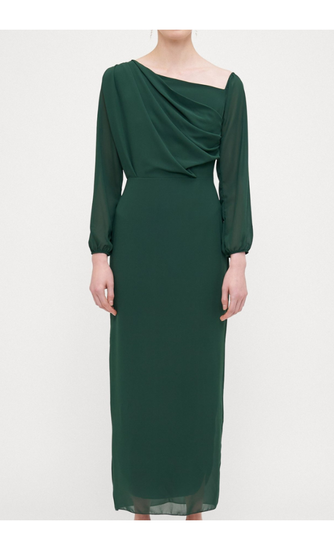 ABI OFF SHOULDER MAXI - Occasion wear - forest green