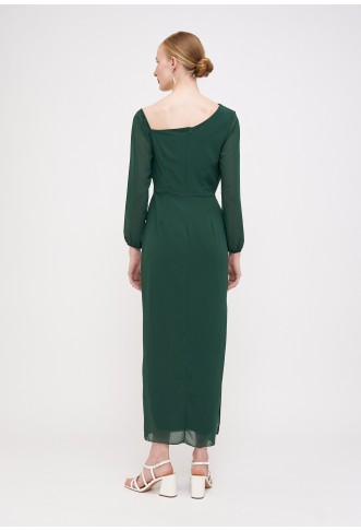 ABI OFF SHOULDER MAXI - Occasion wear - forest green