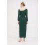 ABI OFF SHOULDER MAXI - Occasion wear - forest green