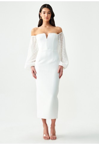BWLDR BROWNE MIDI DRESS