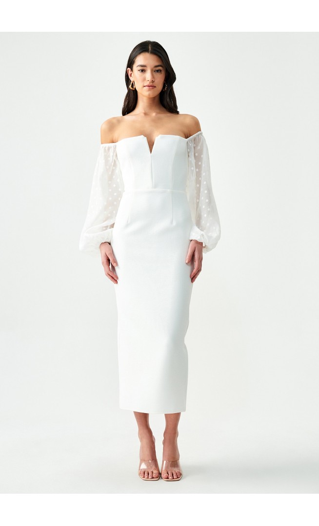 BWLDR BROWNE MIDI DRESS