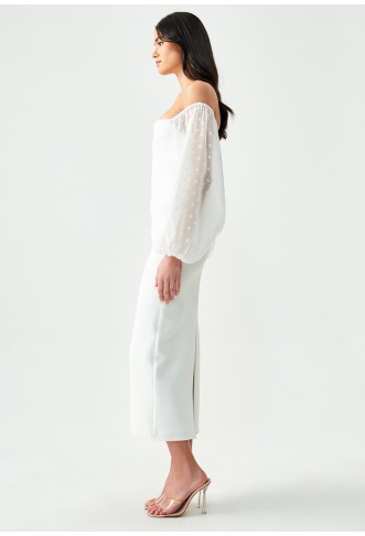 BWLDR BROWNE MIDI DRESS