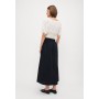 VMCHARLOTTE ANKLE SKIRT - Maxi skirt - black