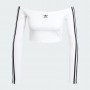 Adicolor Off Shoulder Long Sleeve Tee