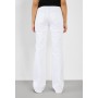 Flared Jeans - white denim
