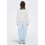 ONLMETTE FRONT - Blouse - cloud dancer