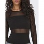 Onlesther L/S Mesh Bodystocking Jrs Noos black