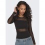 Onlesther L/S Mesh Bodystocking Jrs Noos black