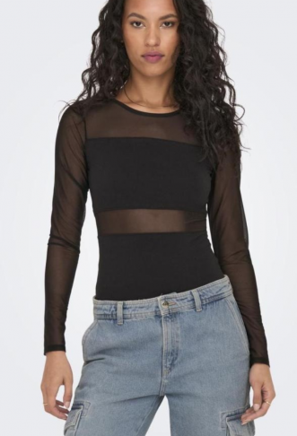 Onlesther L/S Mesh...