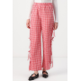 NMDIMITRA TIE CHECK PANT - Trousers