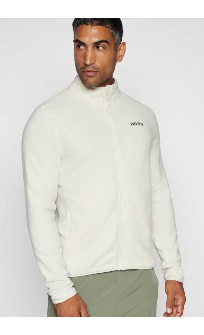 FULL ZIP - Fleece jacket - silver birch