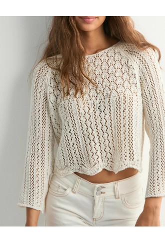 ONLNOLA LIFE 3/4 PULLOVER KNT NOOS