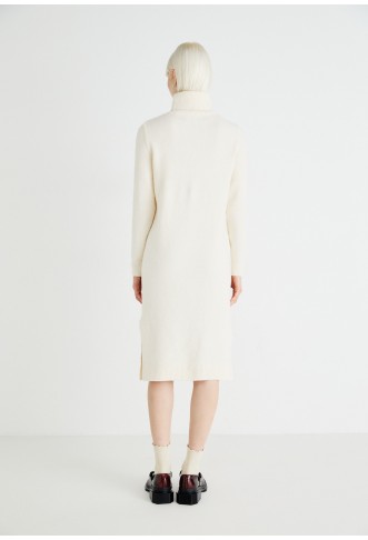 VMBOOM ROLLNECK DRESS - Jumper dress - birch melange