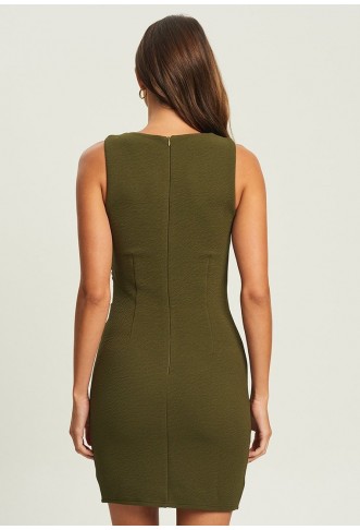 KIMMY MINI - Shift dress - khaki