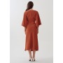 SIGNORA MIDI - Day dress - burnt orange