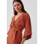 SIGNORA MIDI - Day dress - burnt orange