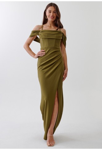 DOMINO - Maxi dress - dark...
