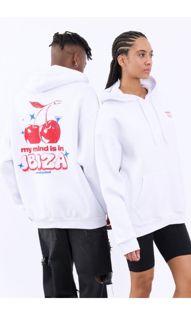 UNISEX - Sweatshirt - white