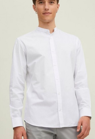 JJJOE SHIRT LS PLAIN MAO