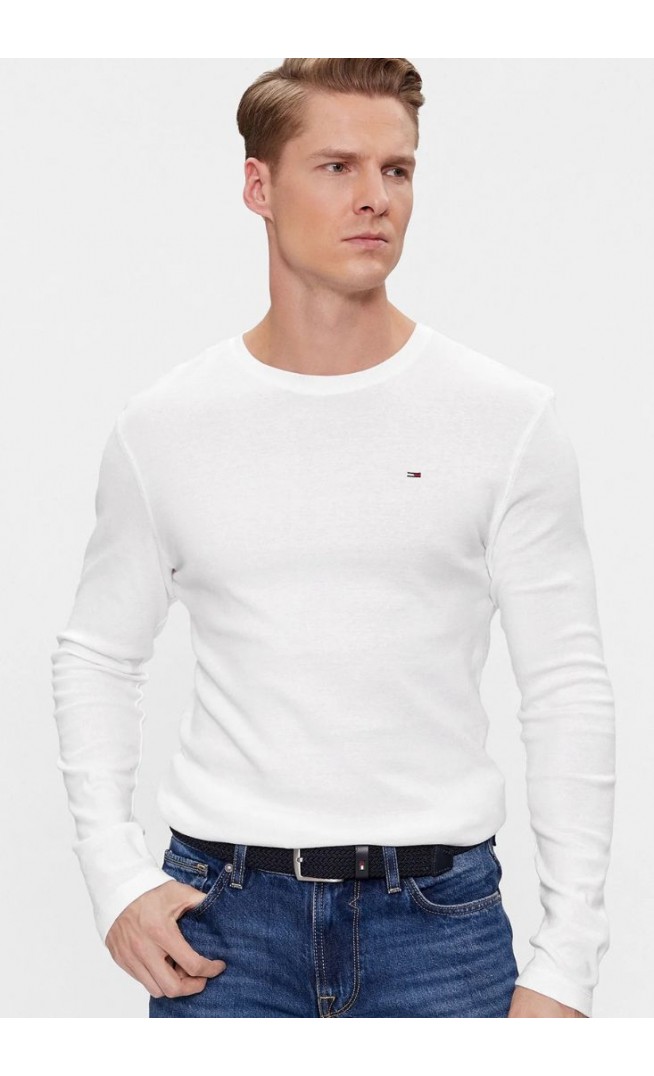Long Sleeve DM0DM04409 White Slim Fit