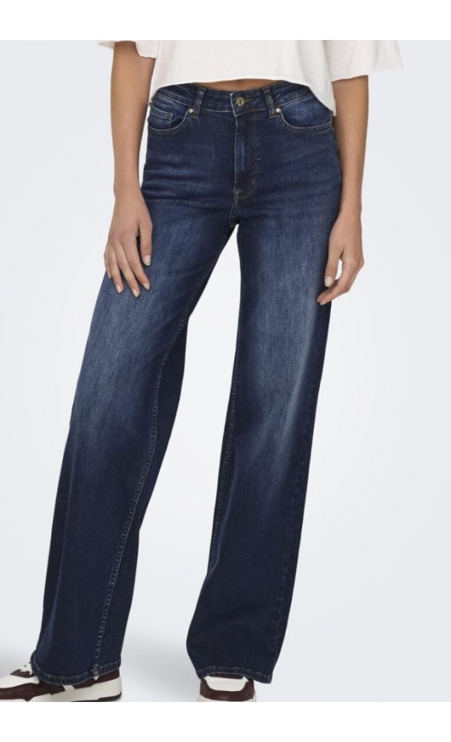 ONLMADISON BLUSH HW WIDE DNM REA081