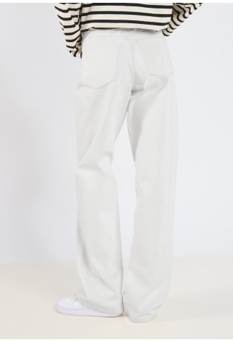 Relaxed fit jeans - white denim