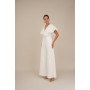 WEDDING BETTY WRAP - Jumpsuit - white