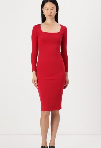 SQUARE NECK MIDI - Cocktail...