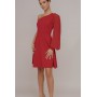 KAT ONE SLEEVE SKATER - Cocktail dress