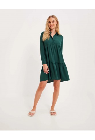 JDYPIPER L/S SHIRT DRESS WVN NOOS