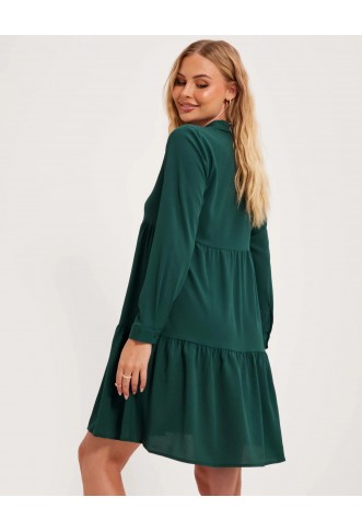 JDYPIPER L/S SHIRT DRESS WVN NOOS