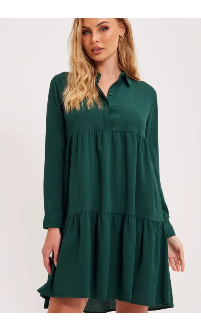 JDYPIPER L/S SHIRT DRESS WVN NOOS