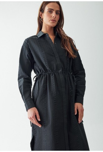 LUMI - Shirt dress - black