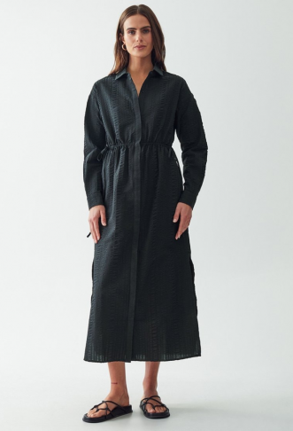 LUMI - Shirt dress - black