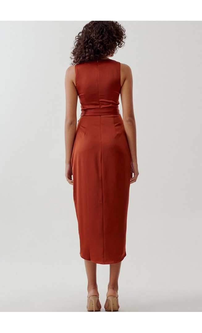 EVETTE - Cocktail dress / Party dress - copper