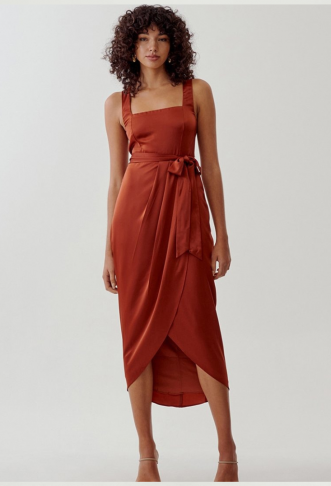 EVETTE - Cocktail dress / Party dress - copper