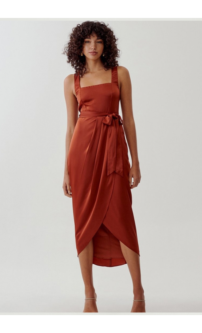 EVETTE - Cocktail dress / Party dress - copper