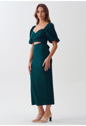 NEVA - Day dress - emerald