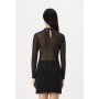 VIKLOKKE TURTLENECK - Long sleeved top - black