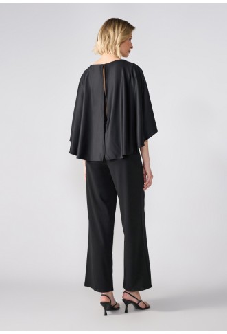 CAPE - Jumpsuit - black